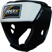 Боксерский шлем RDX White 