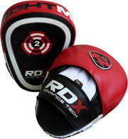 Боксерские лапы RDX Gel Focus Red